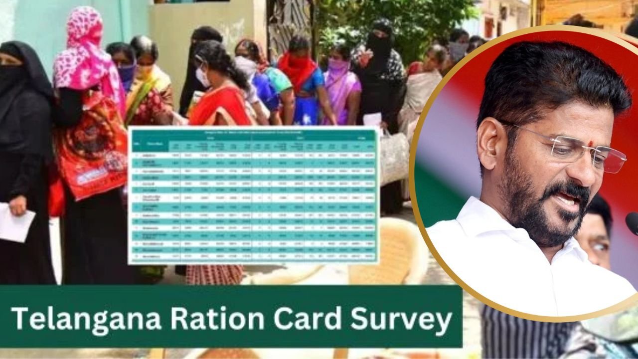 Telangana Ration Card Survey