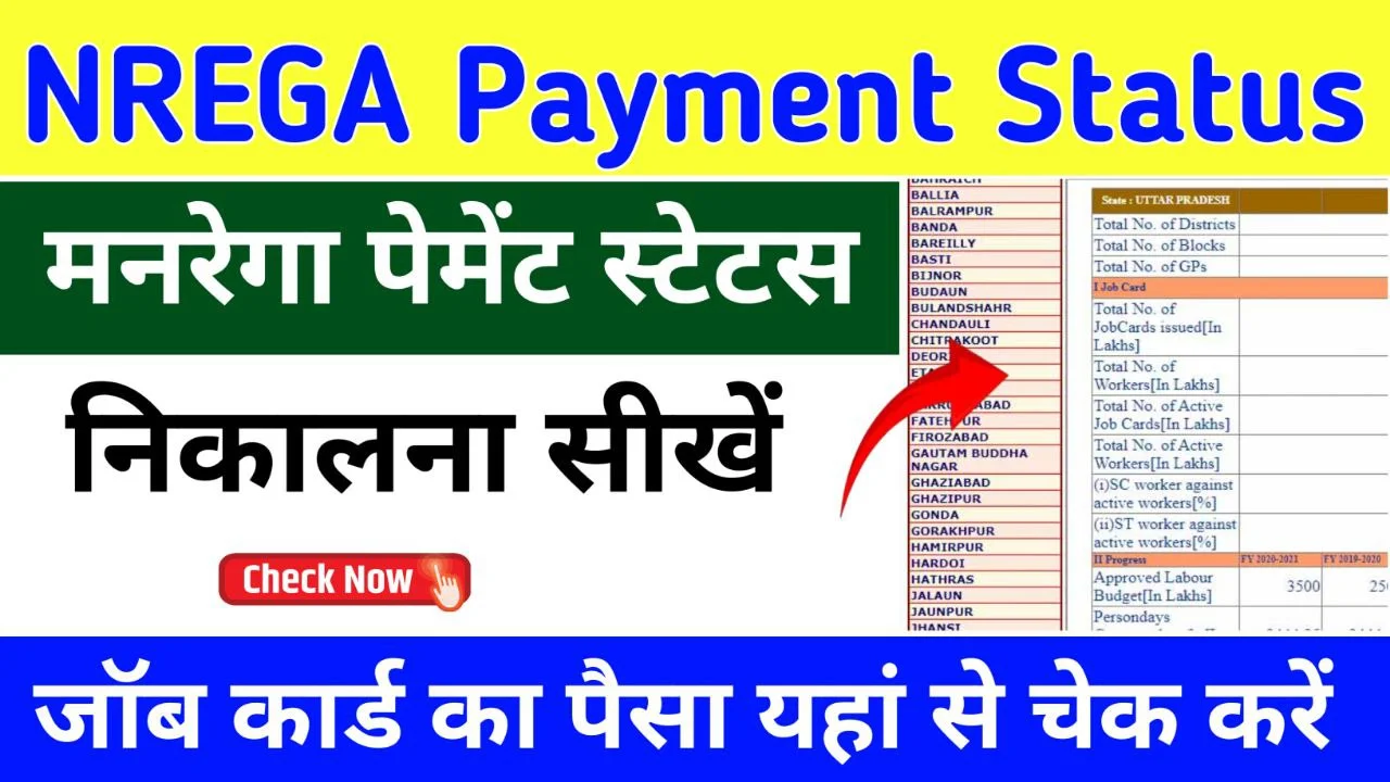 NREGA Payment Status