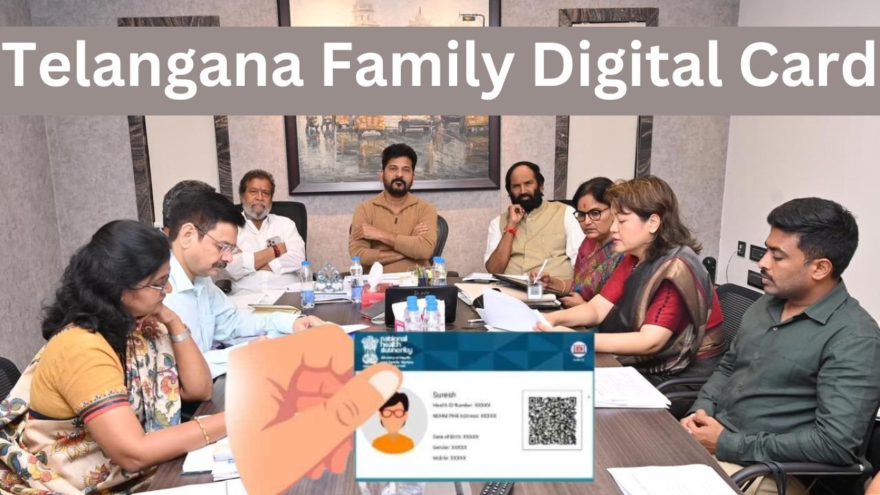 Telangana Family Digital Card Apply Online